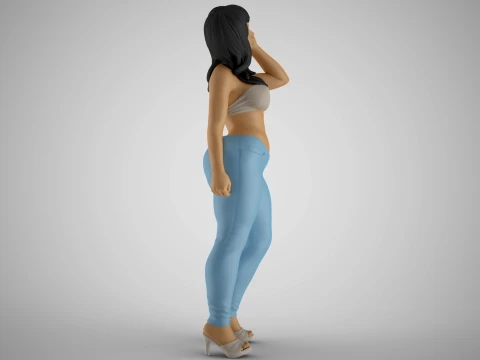 Hidden Beauty 3 3D Print Model