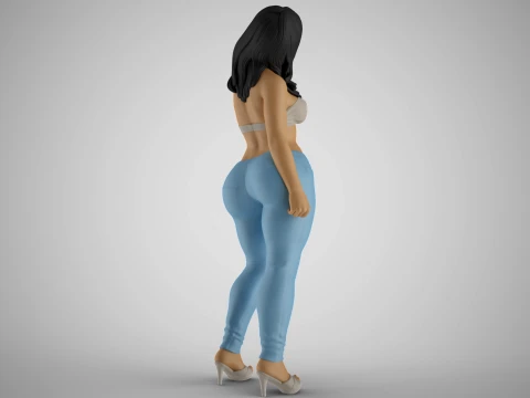 Hidden Beauty 3 3D Print Model
