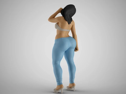 Hidden Beauty 3 3D Print Model