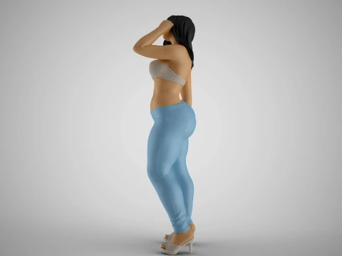 Hidden Beauty 3 3D Print Model
