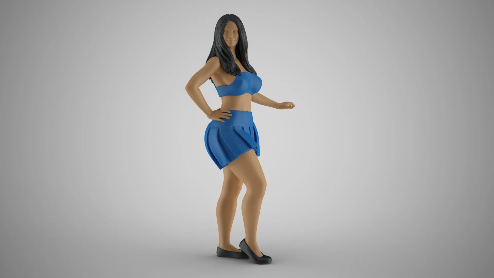 Loveliness 2 3D Print Model .c4d .max .obj .3ds .fbx .stl .blend 