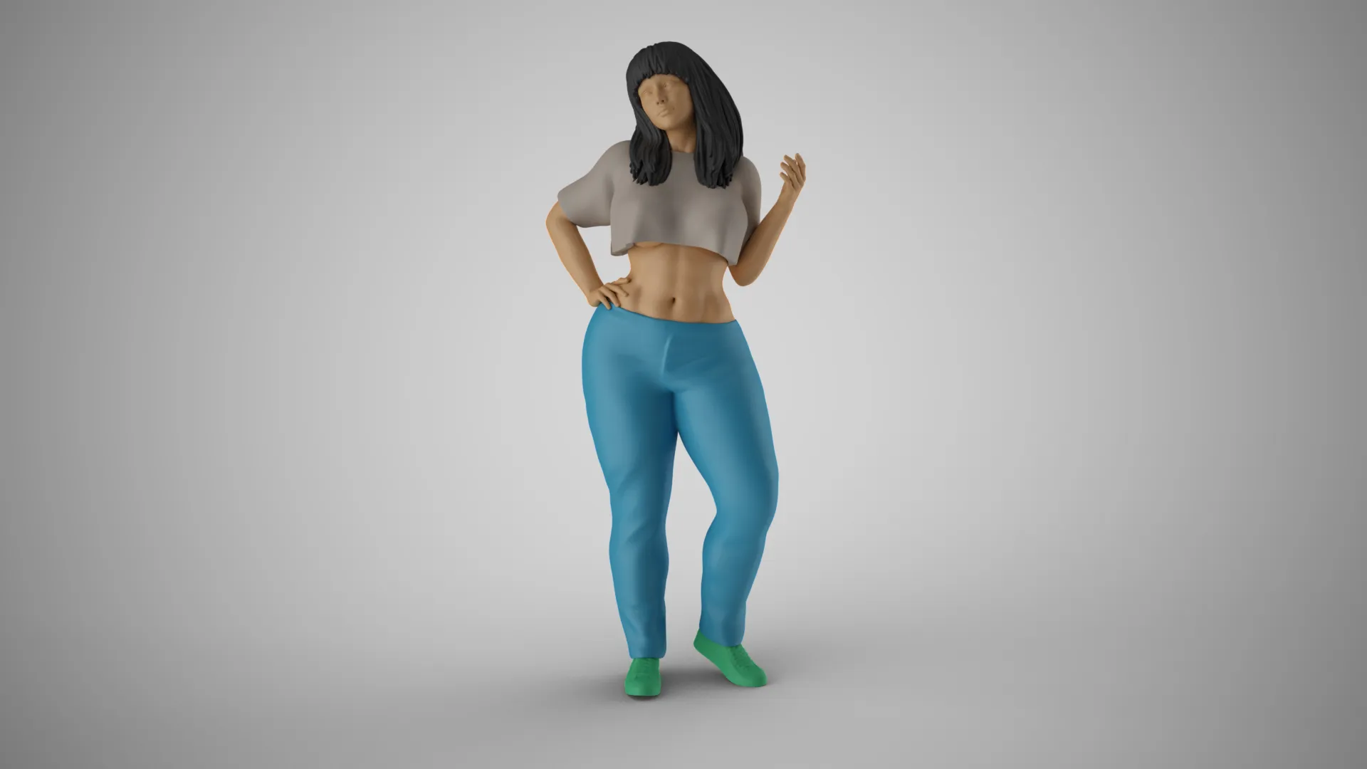 Loveliness 5 3D Print Model .c4d .max .obj .3ds .fbx .stl .blend 