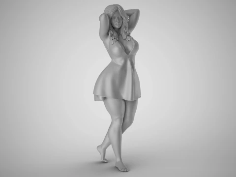 Hidden Beauty 4 3D Print Model