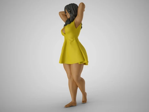 Hidden Beauty 4 3D Print Model