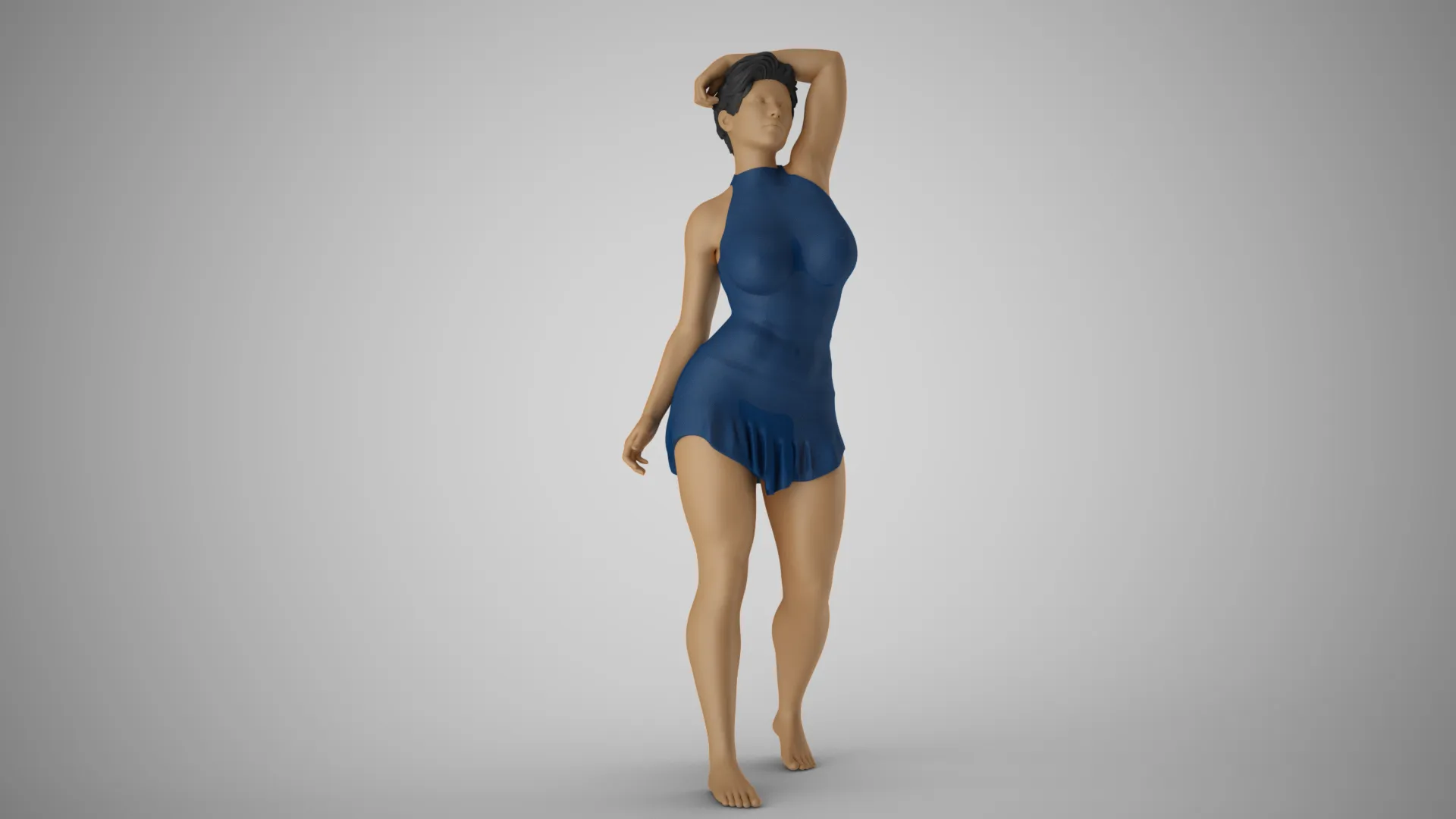 Self Confident 4 3D Print Model .c4d .max .obj .3ds .fbx .stl .blend 