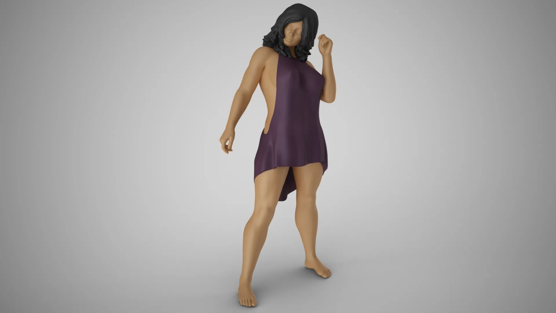 Self Confident 5 3D Print Model .c4d .max .obj .3ds .fbx .stl .blend 