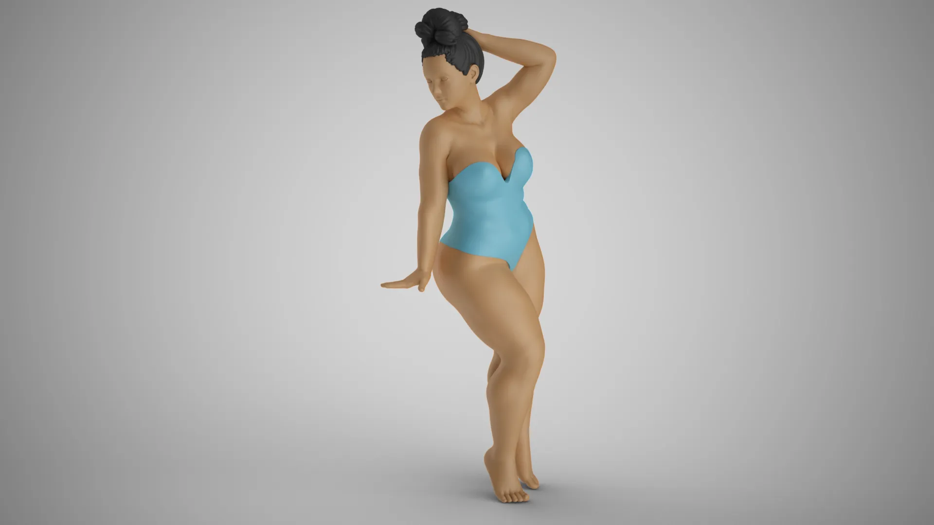 Self Confident 9 3D Print Model .c4d .max .obj .3ds .fbx .stl .blend 