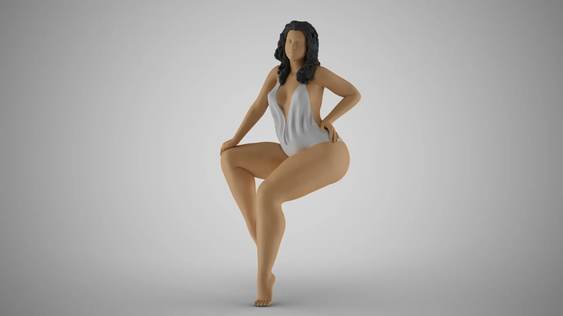 True Breadth of Beauty 2 3D Print Model .c4d .max .obj .3ds .fbx .stl .blend 