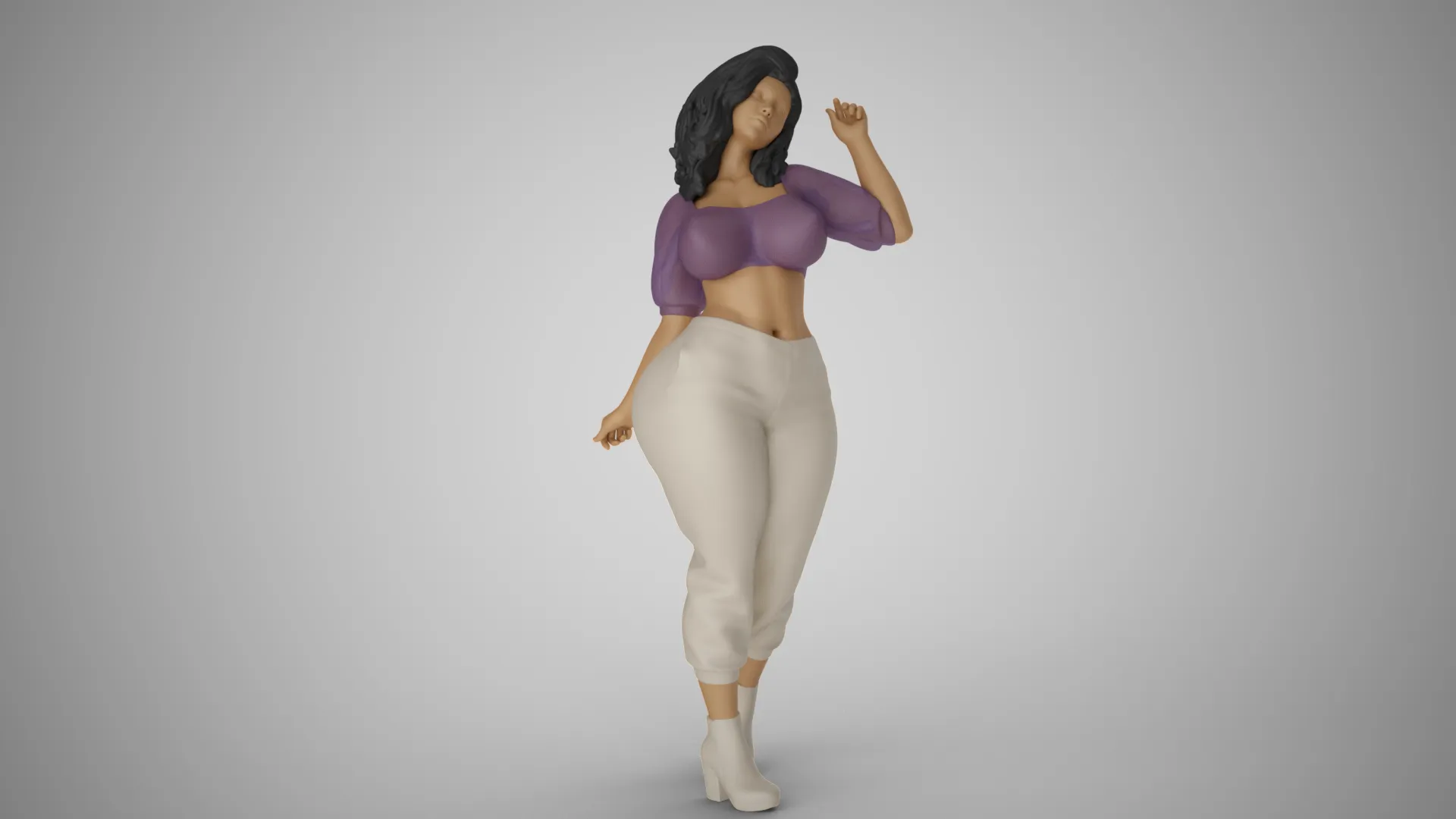 True Breadth of Beauty 3 3D Print Model .c4d .max .obj .3ds .fbx .stl .blend
