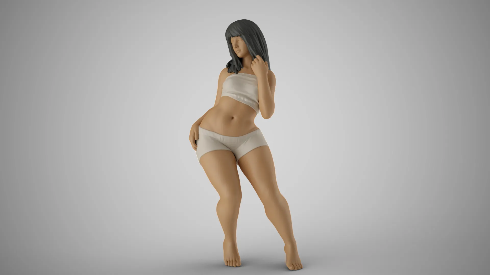 Self Confident 10 3D Print Model .c4d .max .obj .3ds .fbx .stl .blend 