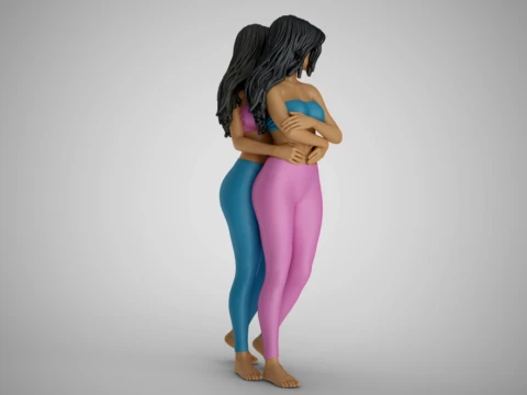Women Who Look Like 3D Print Model