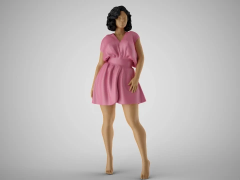 Sissy Girl 3D Print Model