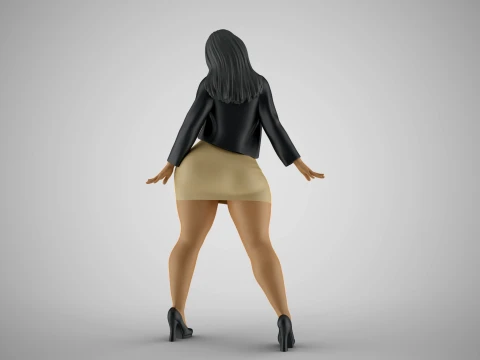 Woman in the Mirror 5 3D Print Model
