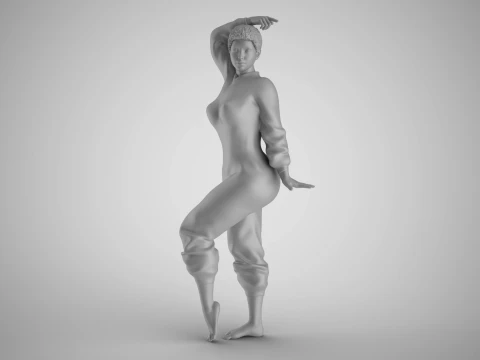 Woman in the Mirror 4 3D Print Model