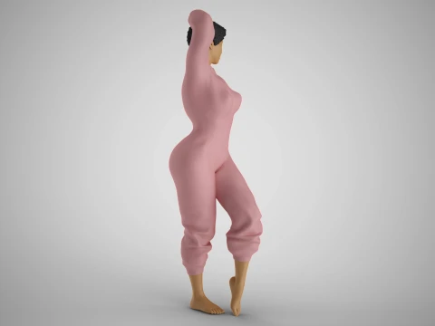 Woman in the Mirror 4 3D Print Model