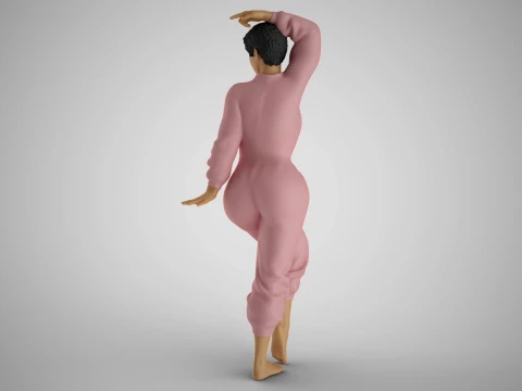 Woman in the Mirror 4 3D Print Model