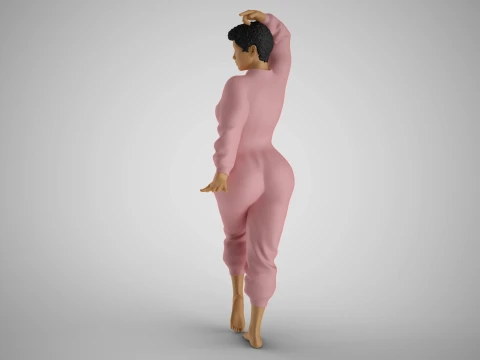 Woman in the Mirror 4 3D Print Model