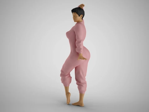 Woman in the Mirror 4 3D Print Model