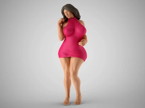 Woman Home Mood 6 3D 프린트 모델