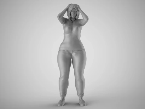 Woeful Woman 3D Print Model