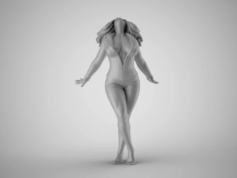 Woman Ascension 3D Print Model