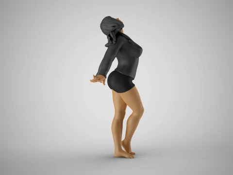 Woman Ascension 3D Print Model