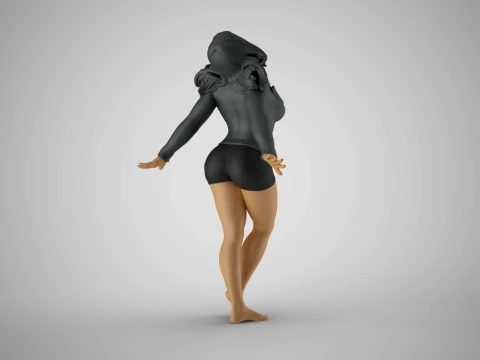 Woman Ascension 3D Print Model