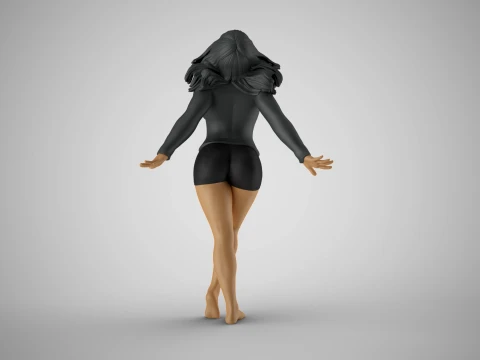 Woman Ascension 3D Print Model