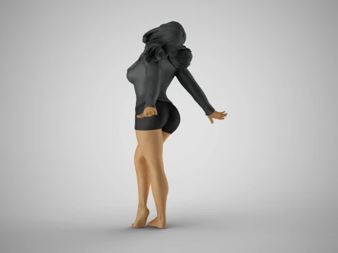 Woman Ascension 3D Print Model