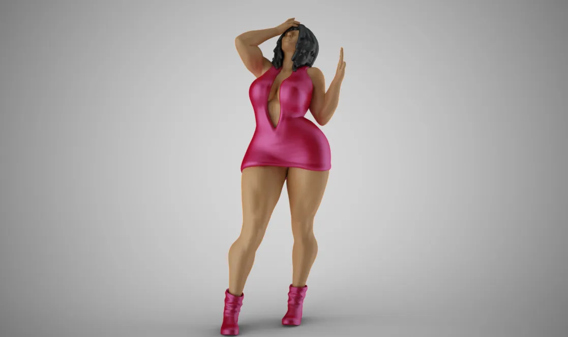 Unwillingness 3D Print Model .c4d .max .obj .3ds .fbx .stl .blend 