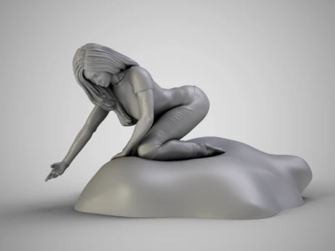 Touch the Lake 3D Print Model