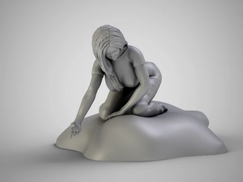 Touch the Lake 3D Print Model