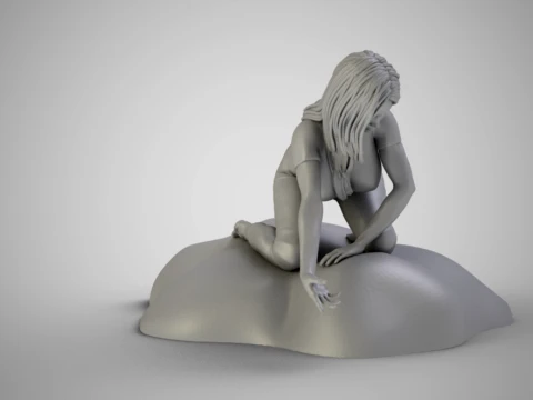 Touch the Lake 3D Print Model