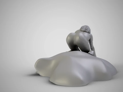 Touch the Lake 3D Print Model