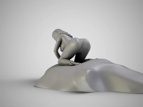 Touch the Lake 3D Print Model