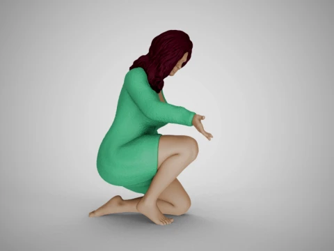 Touching the Fountain 3D Print Model