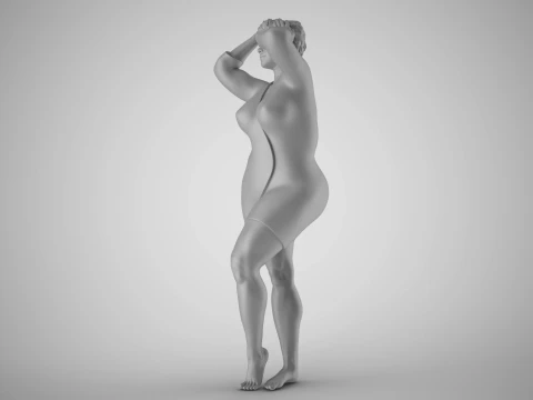 Tender Girl 6 3D Print Model