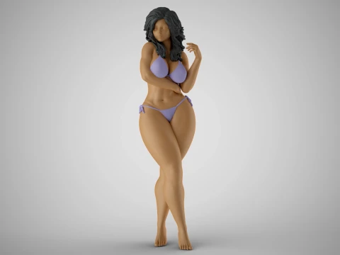 Tender Girl 8 3D Print Model