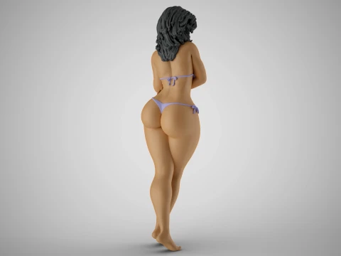 Tender Girl 8 3D Print Model