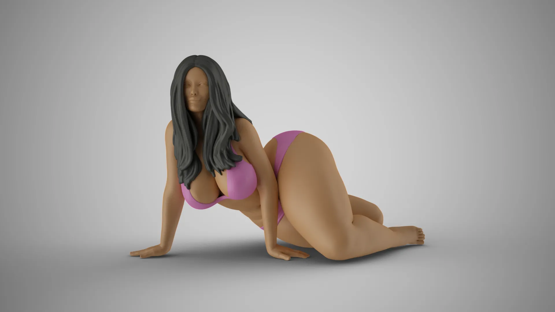 Summer Beach Pleasure 3D Print Model .c4d .max .obj .3ds .fbx .stl .blend 