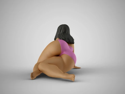 Summer Beach Pleasure 3D Print Model