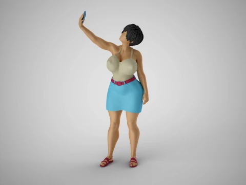 Not Leave Without Taking a Selfie 3D Baskı Modeli