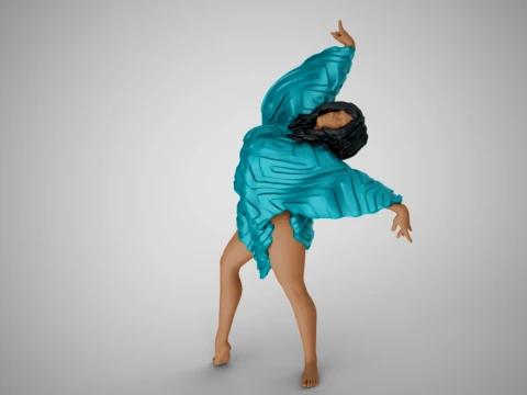 Spiritual Dance 3D 프린트 모델