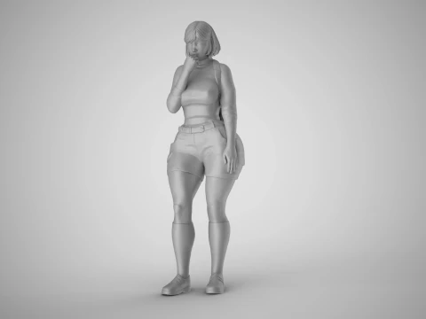 Thinker and Traveler 3D Print Model