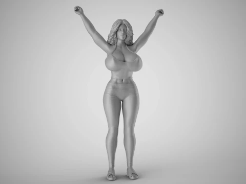 Excited Fan 3D Print Model