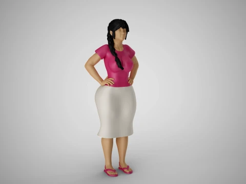Gossiping Relative 3Dプリントモデル