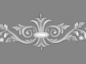 Wz&oacute;r centralny Model 3D