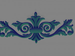 Central pattern 3Dモデル
