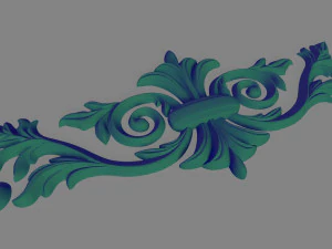Central pattern 3D Model