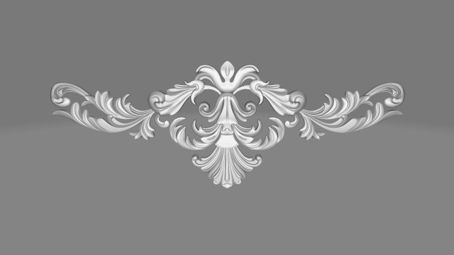 Central pattern Modèle 3D .c4d .max .obj .3ds .fbx .stl .blend 